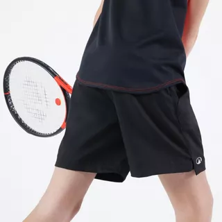Decathlon Kids' Tennis Shorts Tsh กางเกงขาสั้นเด็กใส่เล่นเทนนิสรุ่น Tsh - Black