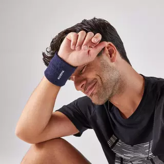 Decathlon Tp 100 Tennis Wristband ปลอกรัดข้อมือเทนนิสรุ่น Tp 100 - Navy