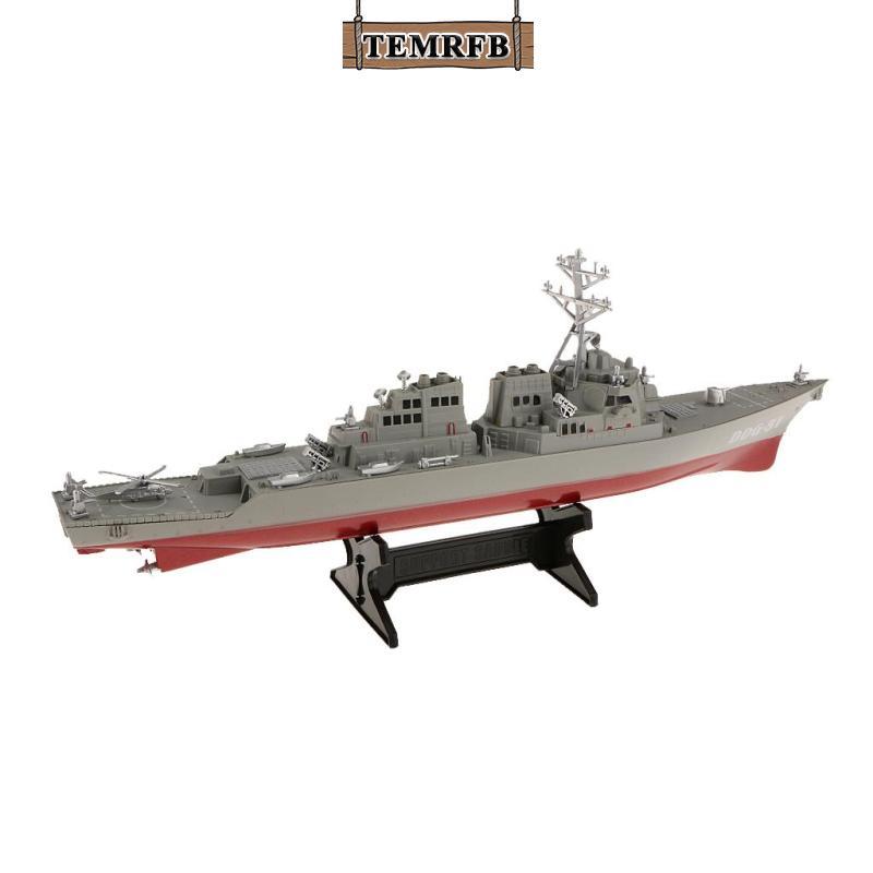 [temrfb] 1/350 Scale พลาสติกรุ่น USS Arligh Burke DDG-51 สําหรับโต๊ะทํางานที่บ้าน