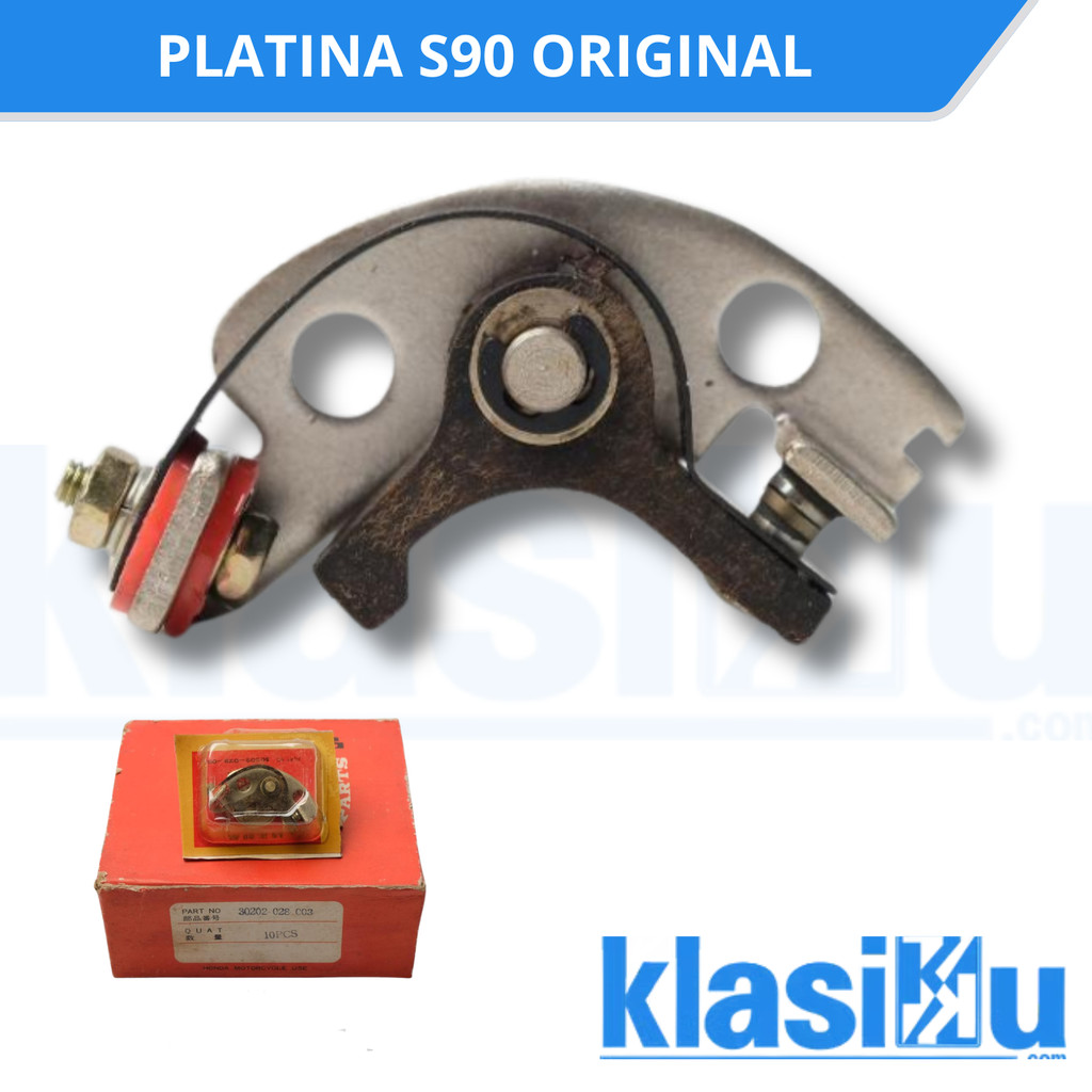 Platina Honda S90 S 90 CL90 CL 90 CT90 CT 90 S90Z S 90Z Original Part 30202-028-003 Contact Point Pl