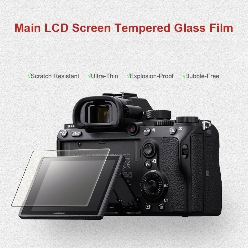  1-3PCS 9H กระจกนิรภัยสําหรับ Sony WX350 WX500 WX700 WX800 กล้อง LCD ป้องกันหน้าจอฟิล์ม