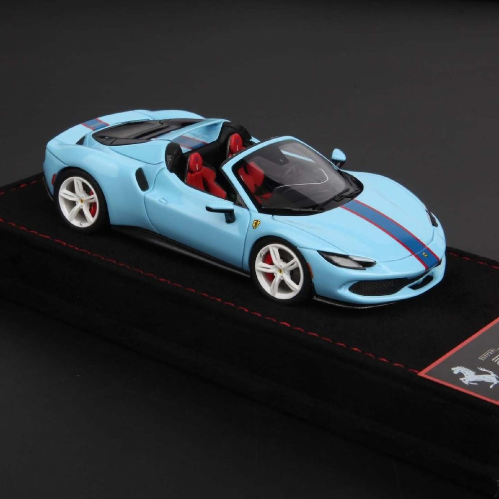 [คลังสินค้าพร้อม] BBR Ready Stock Car Arrival 1/43 Ferrari 296 GTS2024 Miami Charle Custom Edition B