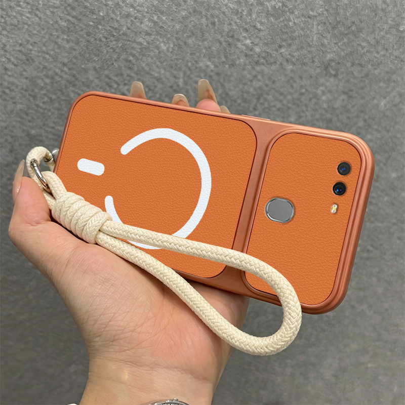 เคสสําหรับ oppo a5s a12 A7 a3s a1k a12e F9 PRO a12s หนังเนื้อกันกระแทกเคสโทรศัพท์แม่เหล็กพร้อมเชือกเ