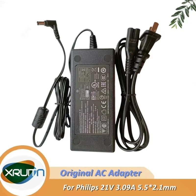 DYS602- ดั้งเดิม210309 21V 3.09A 64.89W 65W DYS602-210309-13801D AC Adapter Charger สําหรับ PHILIPS 