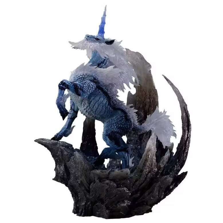 ในประเทศ Monster Hunter Kirin Dragon รูปปั้น Hand-Made ตกแต่งรุ่นเดสก์ท็อปอุปกรณ์ต่อพ่วงของเล่นตกแต่งอื่นๆ
