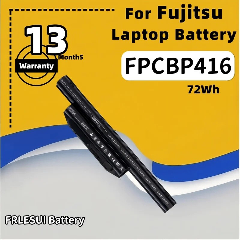 FRLESUI แบตเตอรี่ FPCBP416 สําหรับ Fujitsu LifeBook A544 A555 A557 E736 E743 E751 E753 E754 FMVNBP23