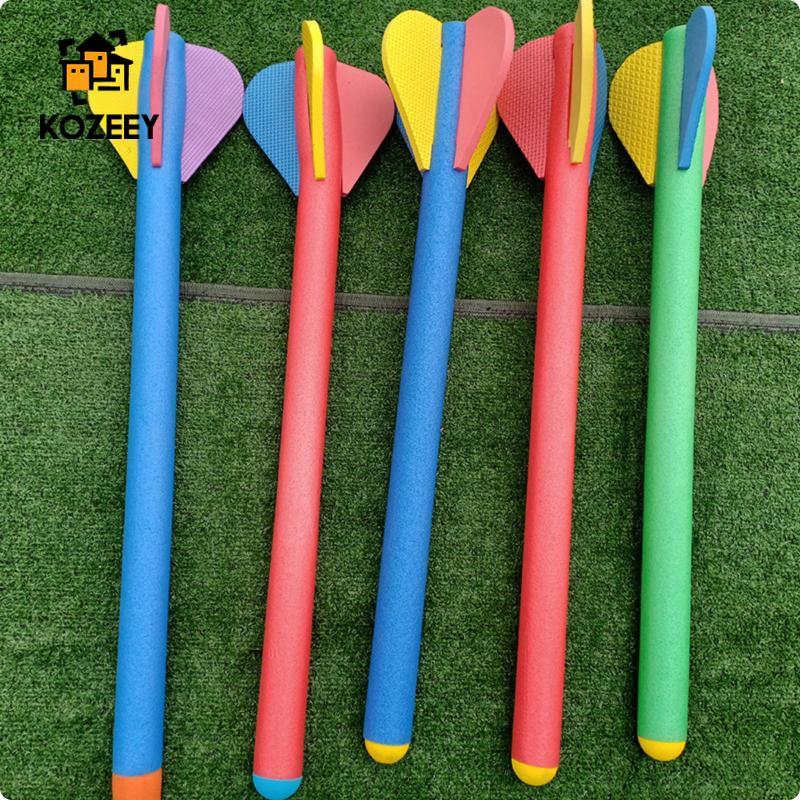 [KOZEEY] Cushioned Throwing Practice Javelin Safe Soft Foam Javelin Aerodynamic Athletic Gear ง่ายต่
