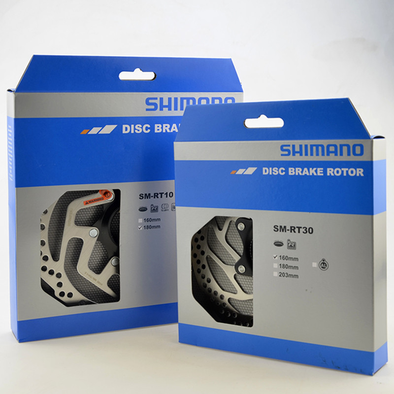SHIMANO SHIMANO Mountain Road Bike Disc แผ่นล็อคกลางพร้อมฝาครอบล็อค RT10 RT30 CL300