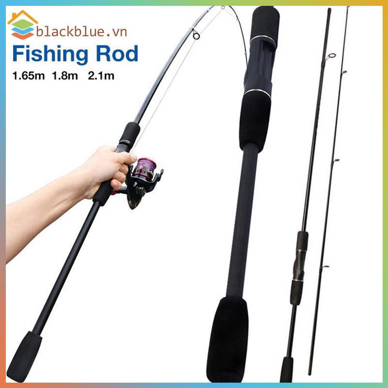 BBLUE 1.65M 1.8M 2.1M Ultralight Fishing Rod M Fishing Rod Carbon Hard ปรับแทรกล่อ Rod .