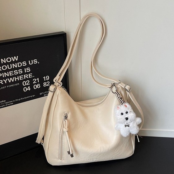 Tote Bag ความจุขนาดใหญ่ Messenger Bag Simple Female Bag