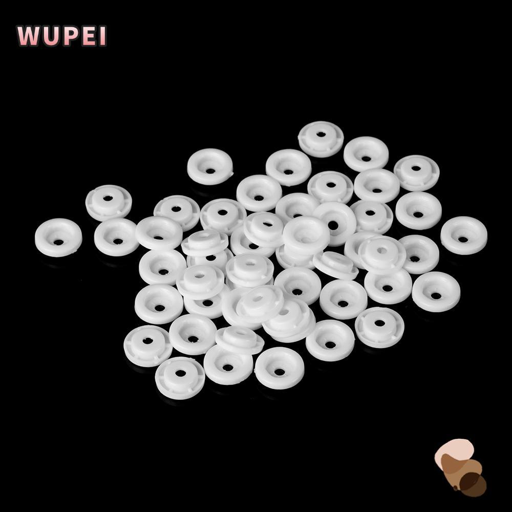 WUPEI 45 ชุด (180 ชิ้น) Fasteners Stud เสื้อผ้าเสื้อ Scrapbooking กดปุ่ม