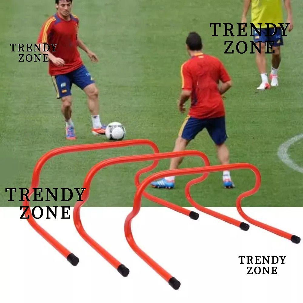 TRENDYZONE ฟุตบอล Hurdle, ความปลอดภัยแบบพกพา Hurdle บันได, Speed Agility อุปกรณ์การฝึกอบรม 15/23 ซม.
