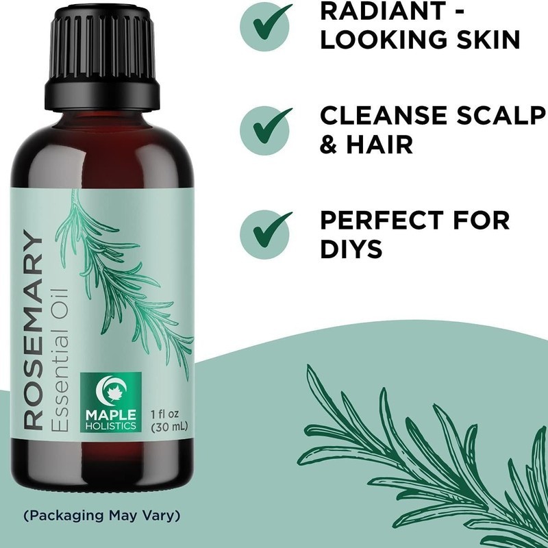 พร้อมสต็อก Rosemary Rosemary Hair Care Essential Oil Softening Hair Nourishing Hair Rosemary Essenti