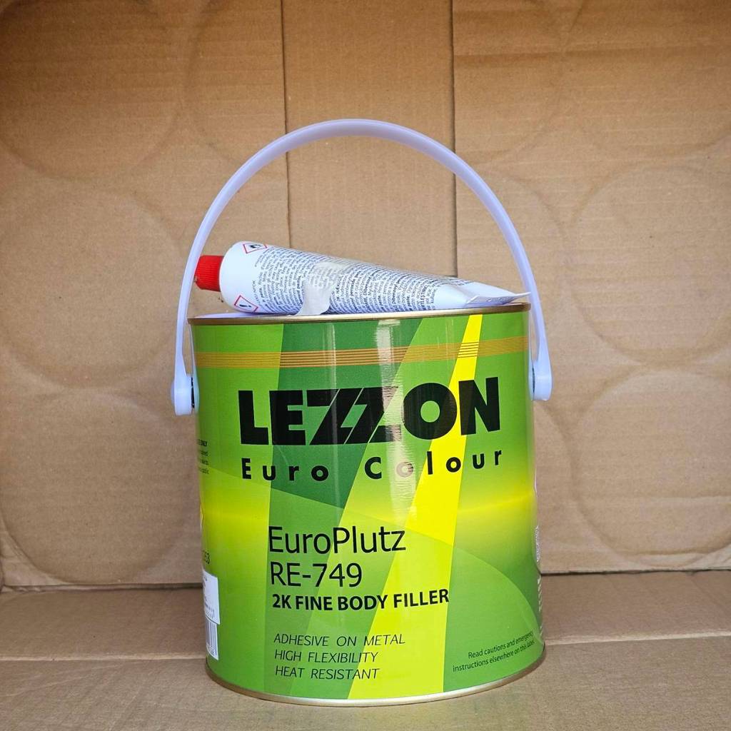 LEZZON สีโป้ว 2K Euro Colour RE-749 Fine body filler