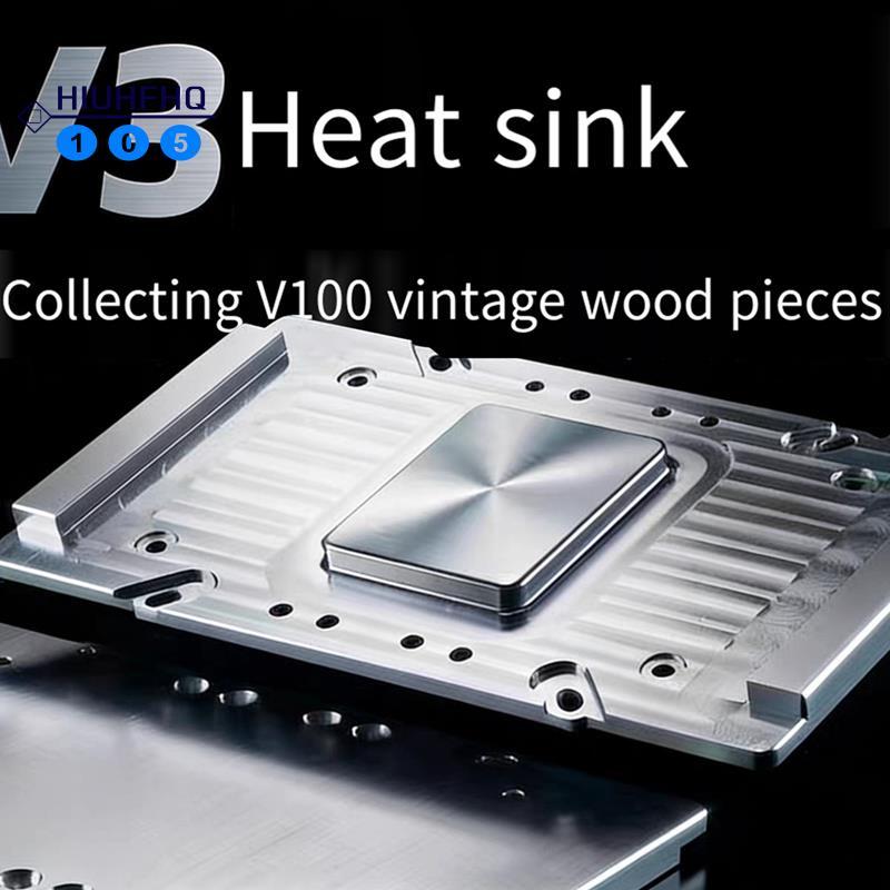 Hiuhfhq106V100 SXM2 กราฟิกการ์ดฮีทซิงค์ V100 SXM2 กราฟิกการ์ด Vapor Chamber ฮีทซิงค์แผ่นความร้อน Coo