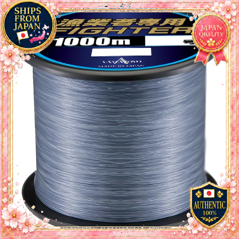 Yamatoyo Nylon Line Fighter Bobbin 1000m Gray