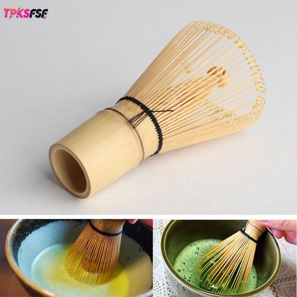 TPKSF 80 Fringe Bamboo Brush Home Japanese Tea Set Kitchen Matcha Bamboo Accessories
