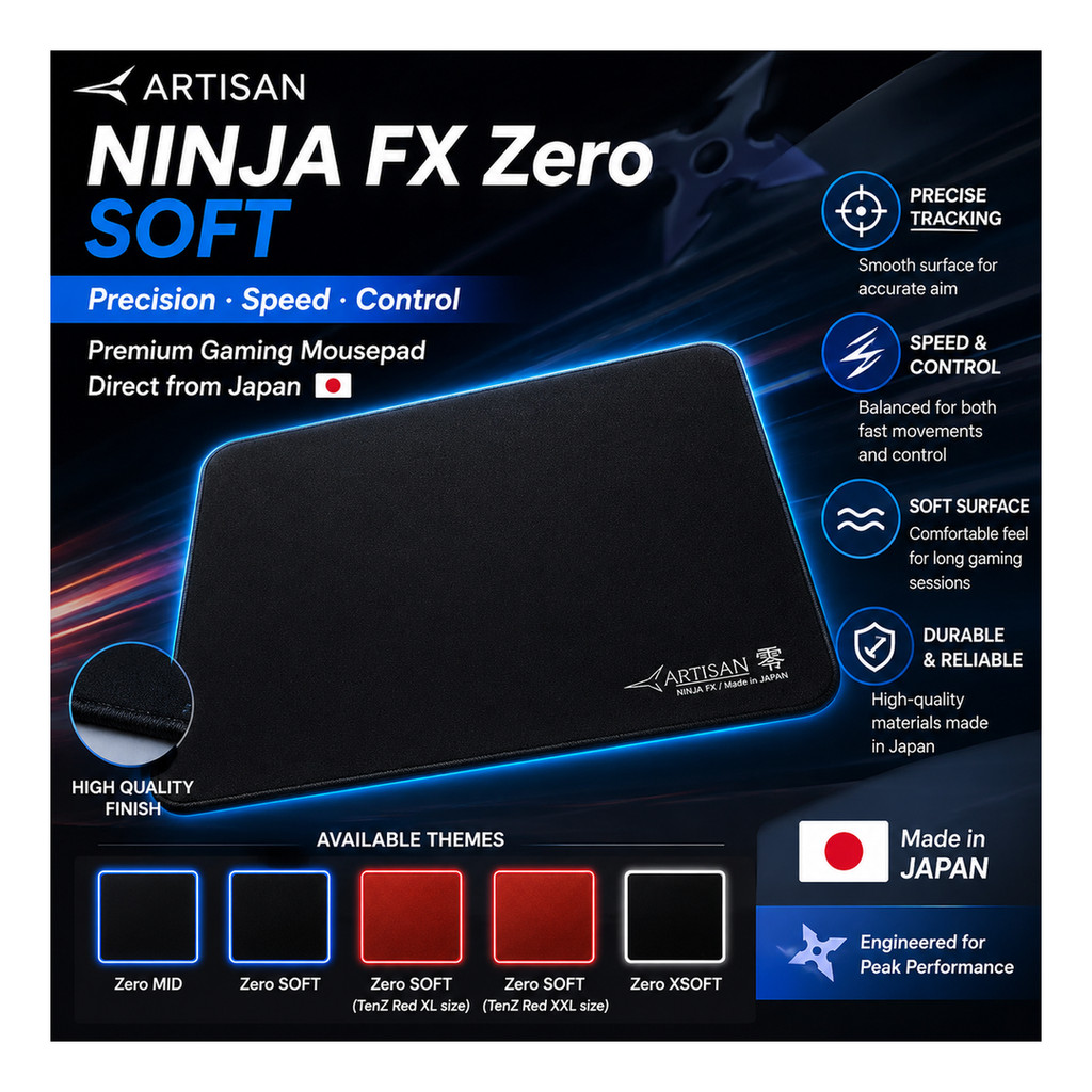 ARTISAN NINJA FX Zero SOFT [Direct from japan]