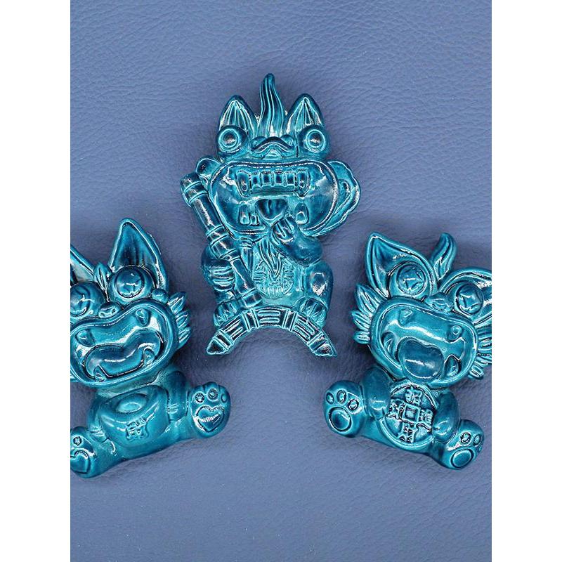 Yunnnan Kunming Non-Tile Cat ตู้เย็นแม่เหล็กแม่เหล็กของที่ระลึกของที่ระลึกตกแต่ง Mag