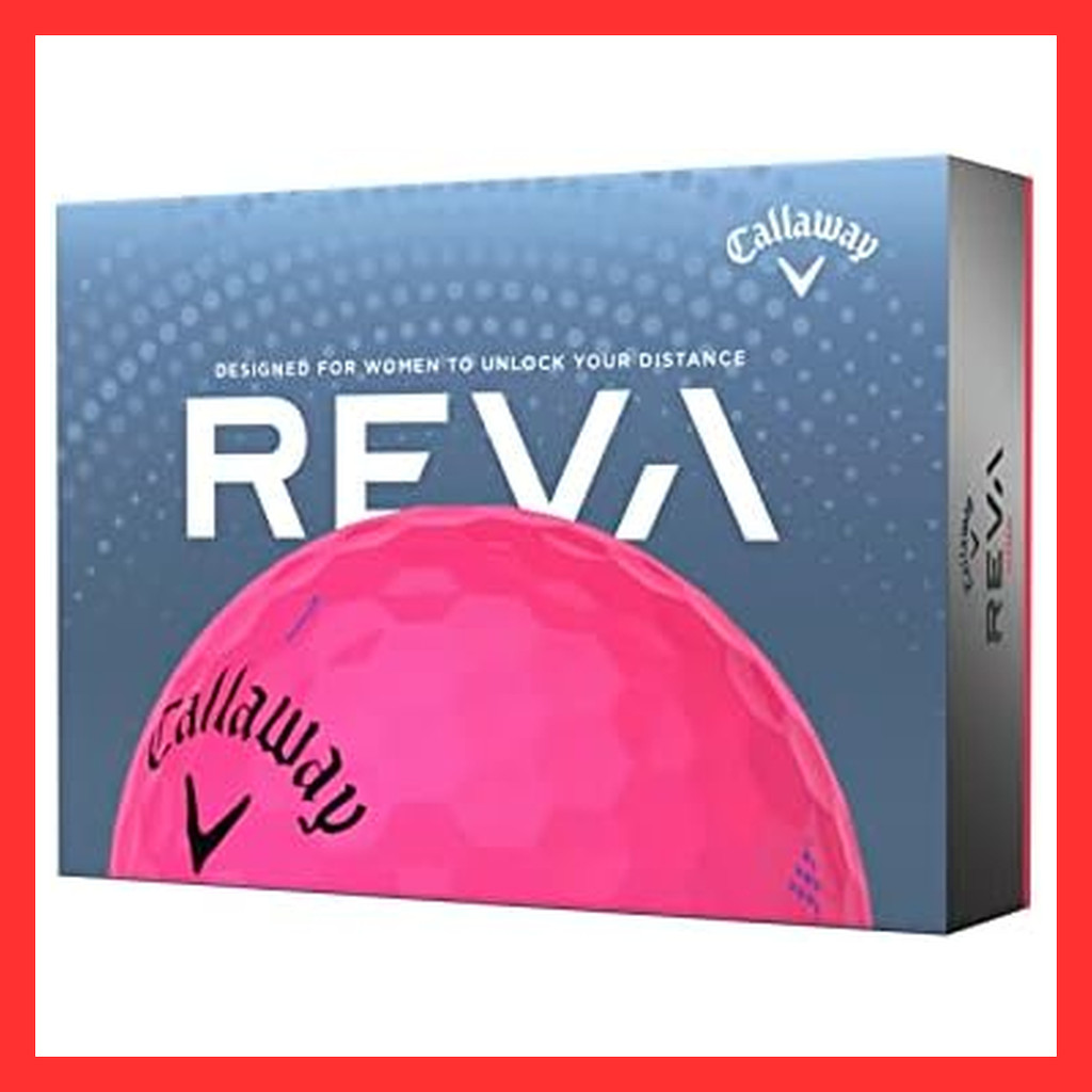 Callaway REVA Golf Balls (1 dozen) 【Direct from Japan】