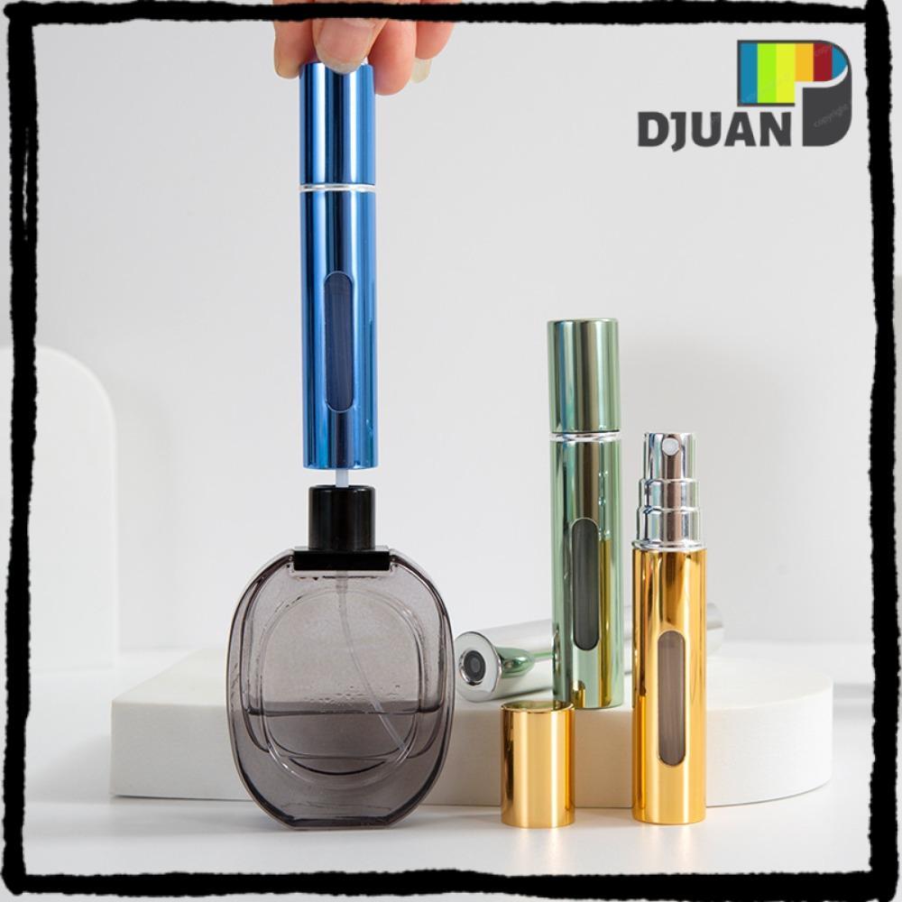 DUOJUAN Atomizer Bottle, 10ml Mini Perfume Bottle, Empty with Spray Refillable Portable Spray Jar Tr
