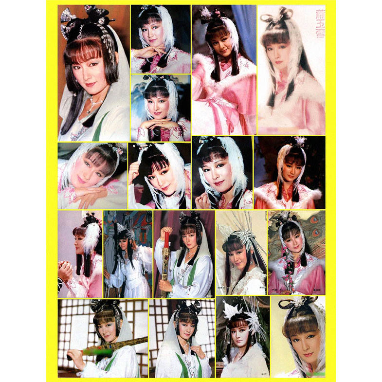 Celebrity Song Star Idol Self-Adhesive Sticker God Condor Hero Condor Hero Pan Yingzi 03