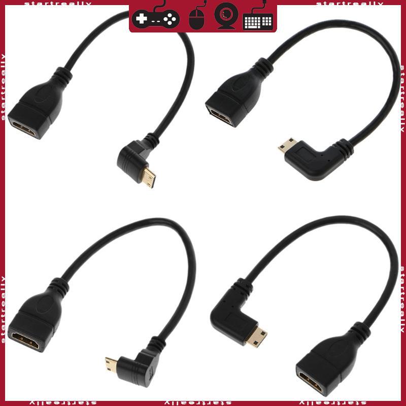 ST 90 องศามุม Mini USB ชายกับหญิง