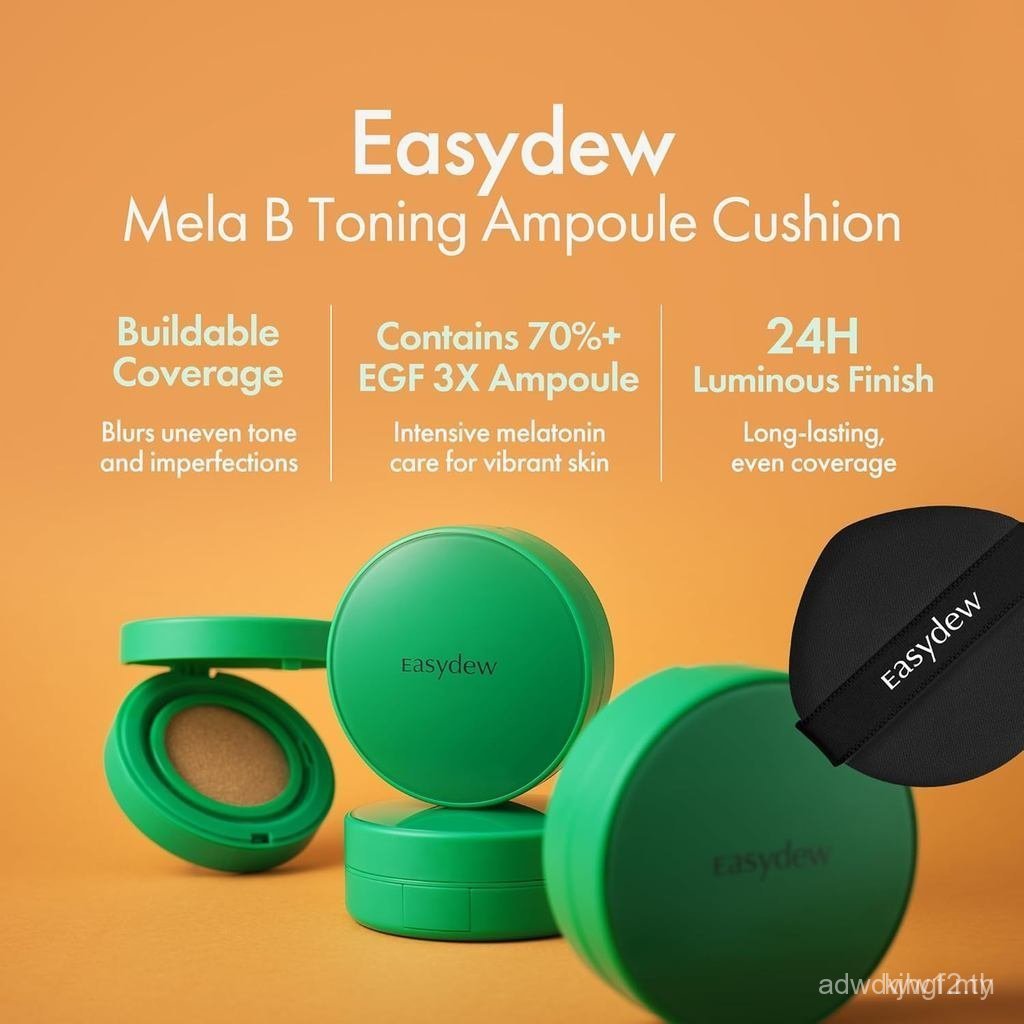 EasydewMelaBToningAmpouleCushionRefill-2-in-1เกาหลีCare&FaceBeautyMakeup-Age-DefyingFullCoverageCรอง