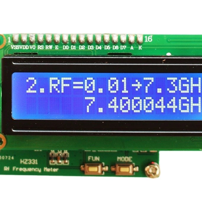 SSDB HF RF ความถี่ 2.4G 3G 5.8G 6G 7G 1Hz ~ 7.3GHz ต่ํา/สูงความถี่สัญญาณ 500 KHz Pulse Accumulator
