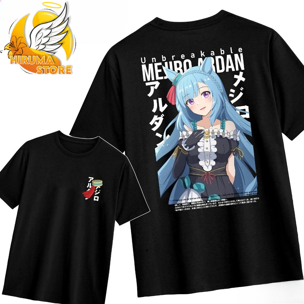 MEJIRO ARDAN UMAMUSUME DISTRO เสื้อยืดอะนิเมะเกมเสื้อยืดชายหญิง - COTTON 30S DTF SCREEN PRINTING