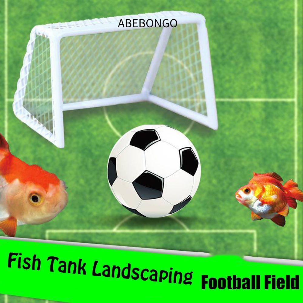 ABEBONGO Football Field Football Goal Aquarium Sinking Ball Mini Table Football