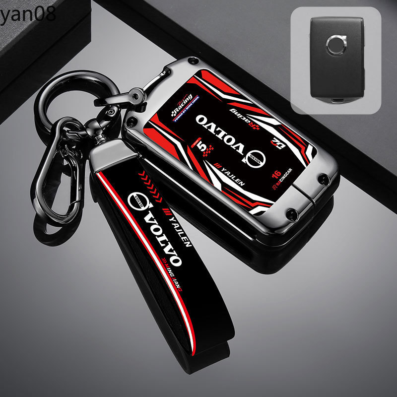 สังกะสีอัลลอยด์รถ Remote Key สําหรับ Volvo XC40 S90 XC90 XC60 V90 2017 2018 T5 T6 T8 Protector Fob อ