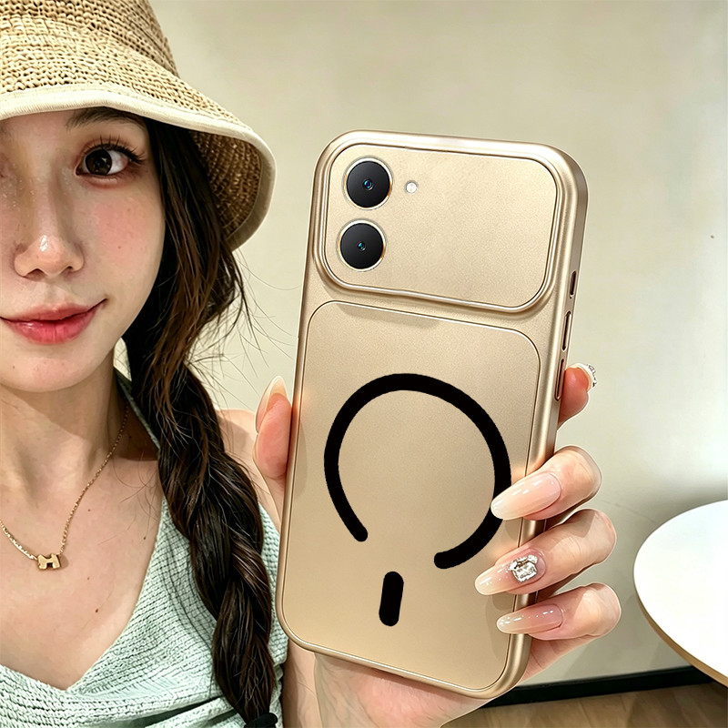 สําหรับ redmi A7 Pro 4g POCO C85X X8 PRO max 5g ใหม่หลายสี 3D รูปแบบแหวนดูดแม่เหล็ก anti drop โทรศัพ