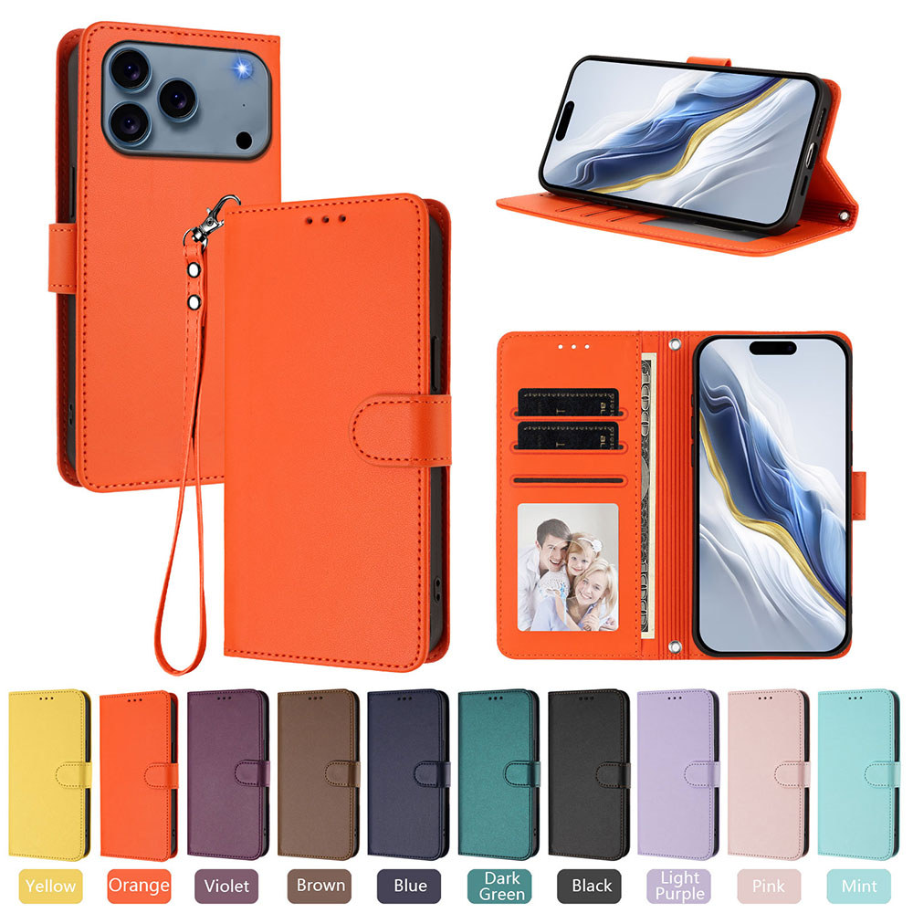 กระเป๋าสตางค์หนังหรูหราสําหรับ Moto G17 Power G37 G47 G57 G67 G77 G87 G06 G56 G86 Stand Card Slot ผู