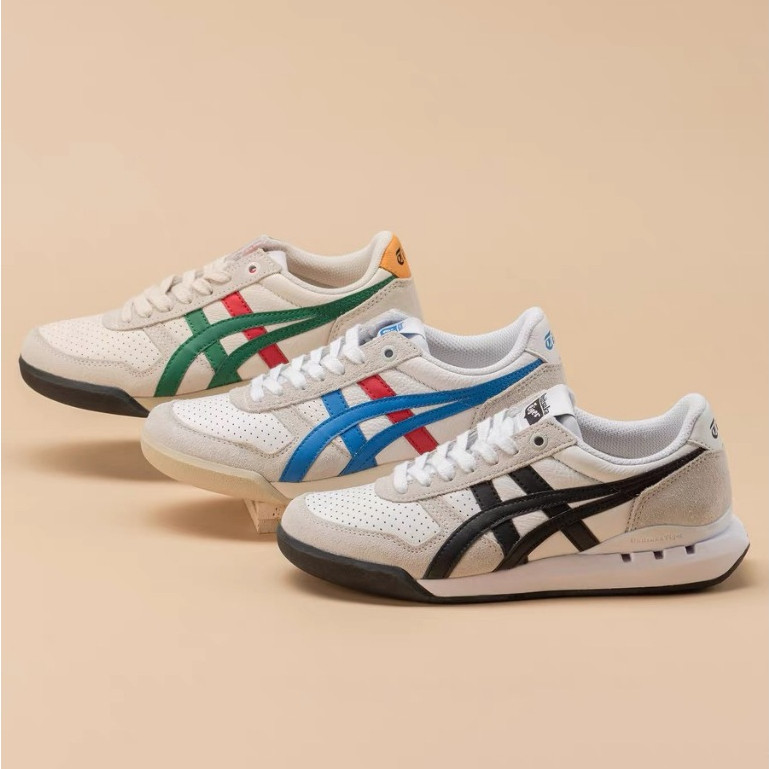 Onitsuka Tiger Ultimate 81 EX Outdoor สบาย Low-Top Casual City Commuting รองเท้าลําลอง YRQW