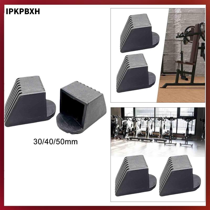 MagiDeal 2 ชิ้น อุปกรณ์ฟิตเนส End Cap Square End Cover Protectors Square End Cap