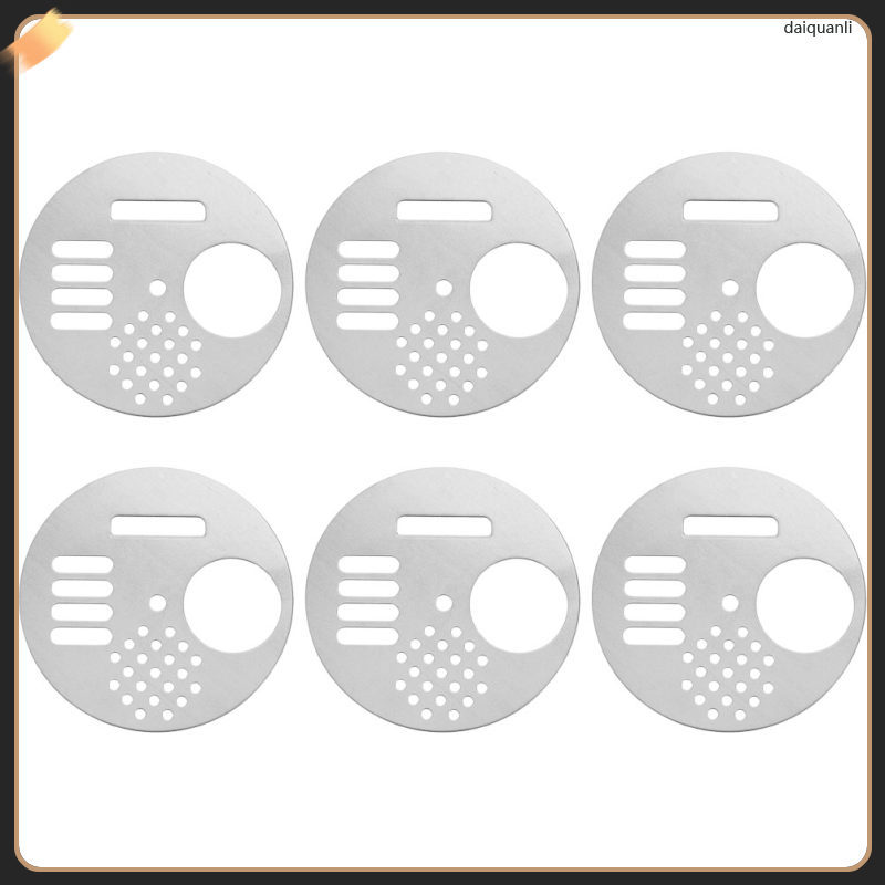6 ชิ้นสแตนเลส Beehive Gate เครื่องมือสําหรับ Hive ใช้ Silver daquanli