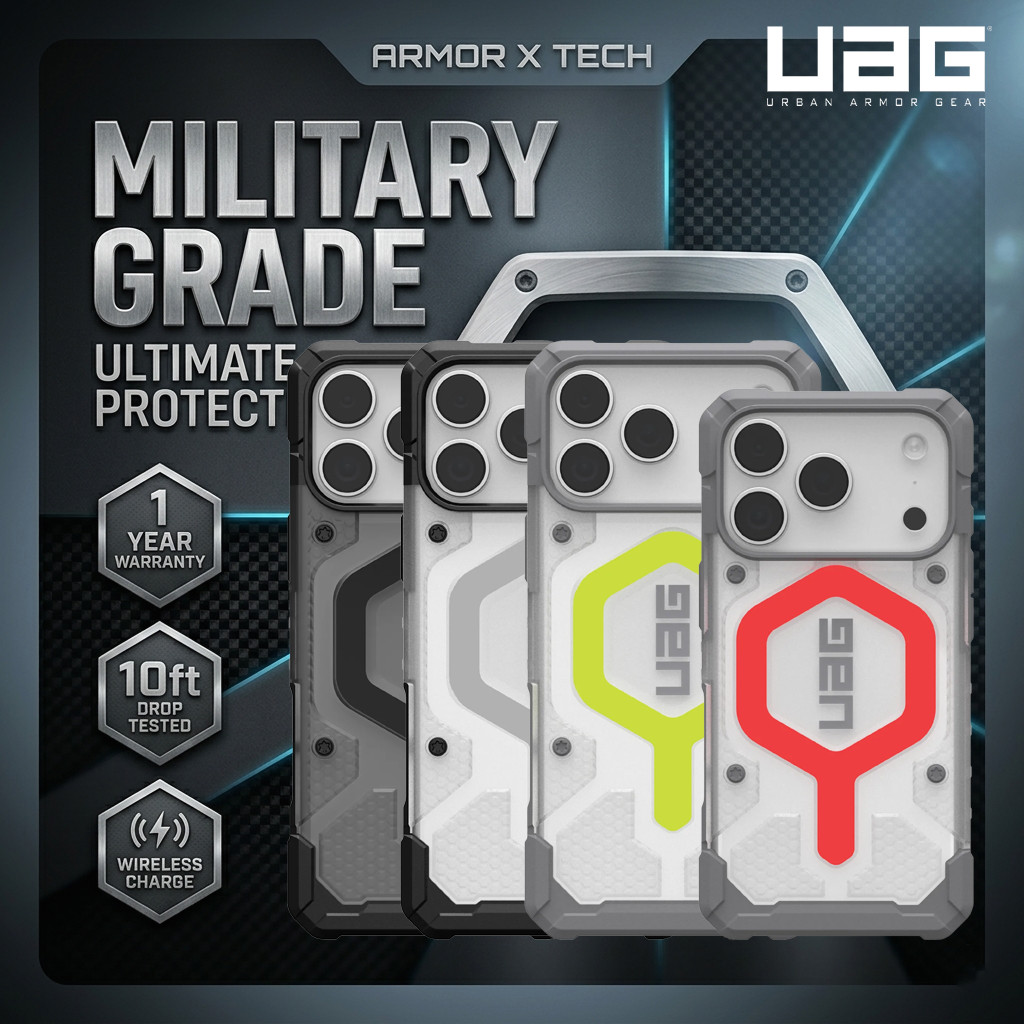 UAG เคส Case iPhone 18/17/16/15/14 Plus/13 Pro /12 Pro Max / 11 รุ่น Pathfinder Clear Case With Magnetic