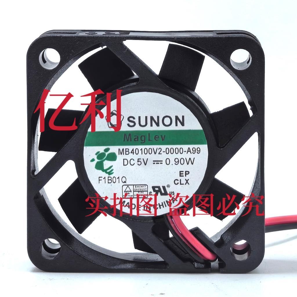 SUNON/Jianun 4010 4CM MB40100V2-0000-F99 5V 0.90W พัดลมระบายความร้อนเงียบ
