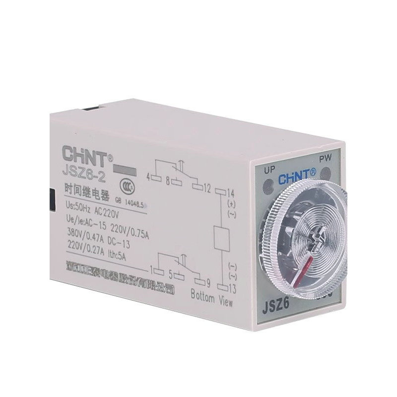 Zante JSZ6-2-4 รีเลย์ Super Time 5 10 30 60S 5M 220V DC24V (H3Y Universal)