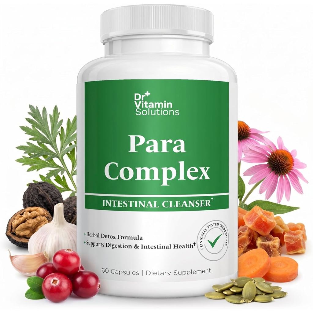 Wormwood Black Walnut Clove Parasite Cleanse for Humans - สมุนไพรอ่อนโยน (บรรจุภัณฑ์อาจวารี)