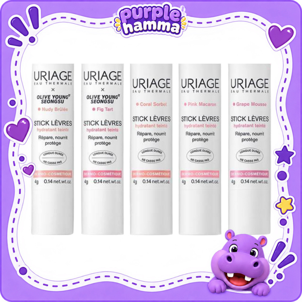 Uriage Lèvres Color Stick Lip Balm 4g | ส่งจากเกาหลี