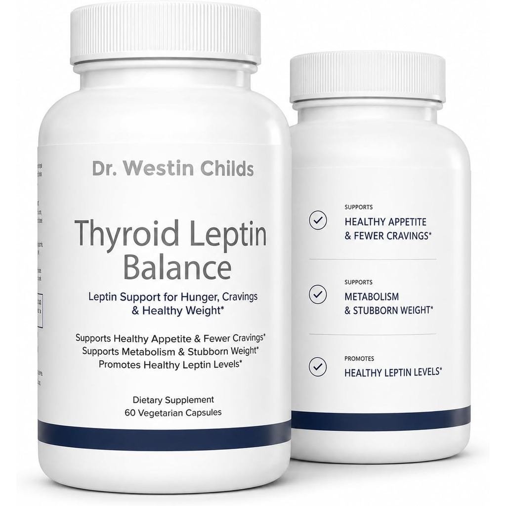 ดร. อาหารเสริม Westin Childs Leptin, รองรับ Appetite, 60 แคปซูล