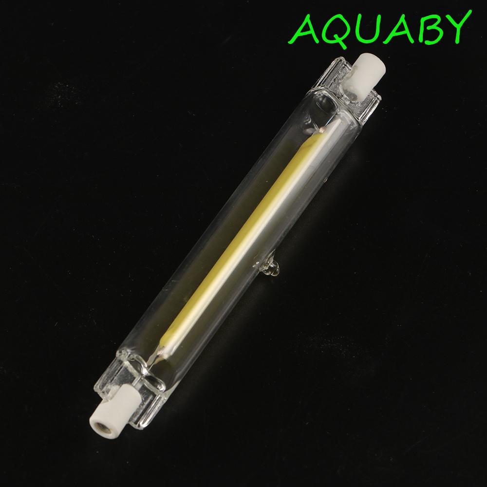AQUABY COB Tube Bulb, Dimmable 110v/220v R7S Lamp Tube, Portable Replacement 360 Glow Bar