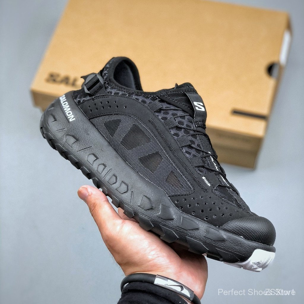 SALOMON SOLAMPHIBIAN รองเท้ายางเหมาะสําหรับเดินสะเทินน้ําสะเทินบกเดินป่ากลางแจ้ง Unisex ZIXB 3QCB VY