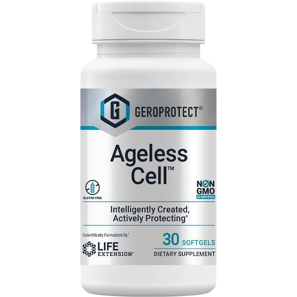 Life Extension GEROPROTECT Ageless Cell, 30 ซอฟท์เจล