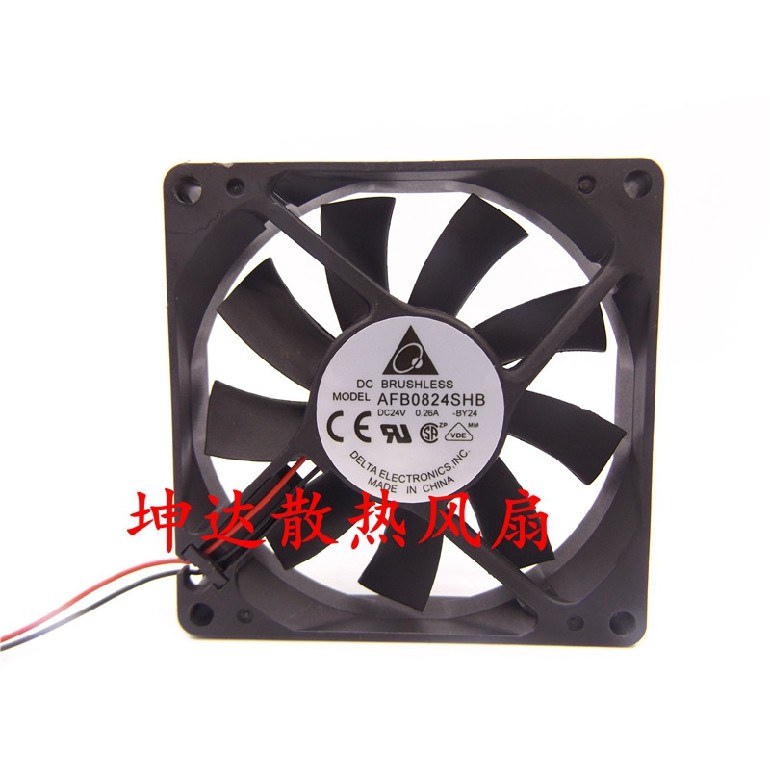 AFB0824SHB Delta 8015 24V 0.26 8 ซม./ซม.Double Ball Inverter Fan
