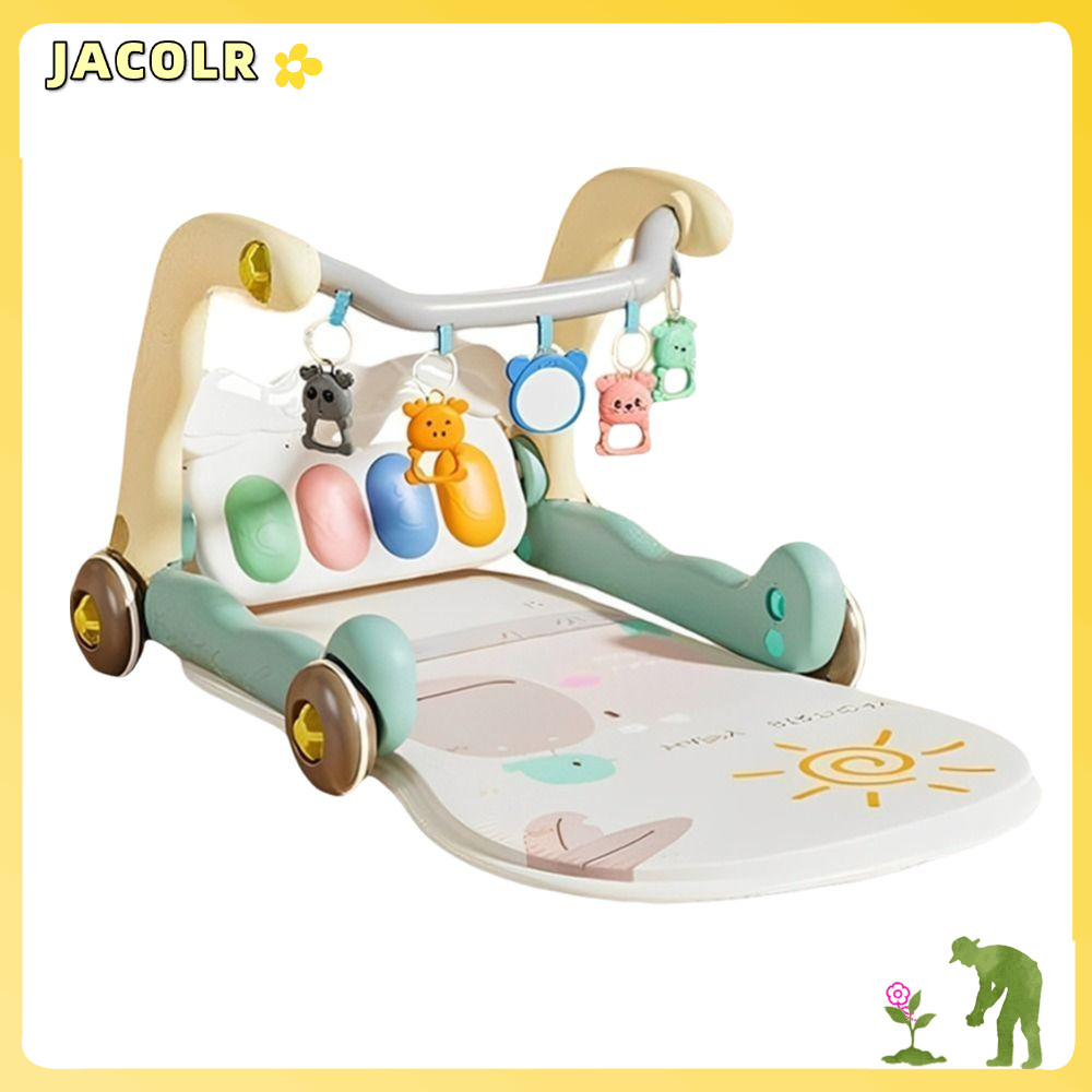 JACOLR เด็กเปียโนฟิตเนสกรอบ,Multi-Functional Pedal Game Pad Early Education ของเล่น,ผลิตภัณฑ์เด็ก Wa