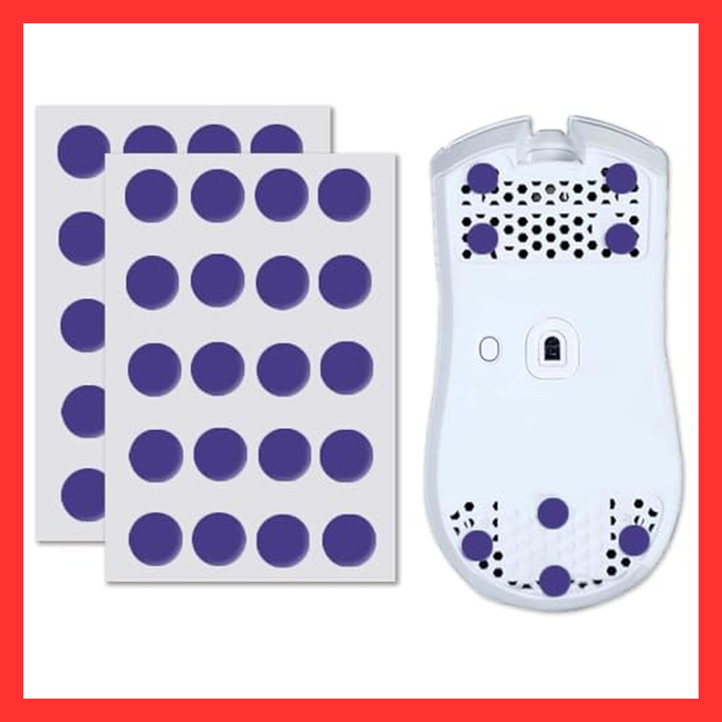 X-raypad Obsidian Air PTFE Universal Dot Mouse Skates 40 pieces Guaranteed by an authorized Japanese