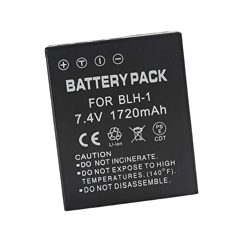 7.4V 1720mAH BLH-1 BLH1 เปลี่ยนแบตเตอรี่สําหรับ Olympus E-M1 Mark II III E-M1X EM1II EM1M2 กล้อง
